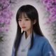 亲子体验官王芳的照片，一位温柔的年轻妈妈，与孩子一起使用平板电脑的场景